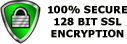 100% Secure - 128-bit SSL Encryption